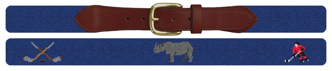 Custom Needlepoint Belt