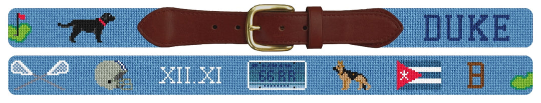 Custom Needlepoint Belt