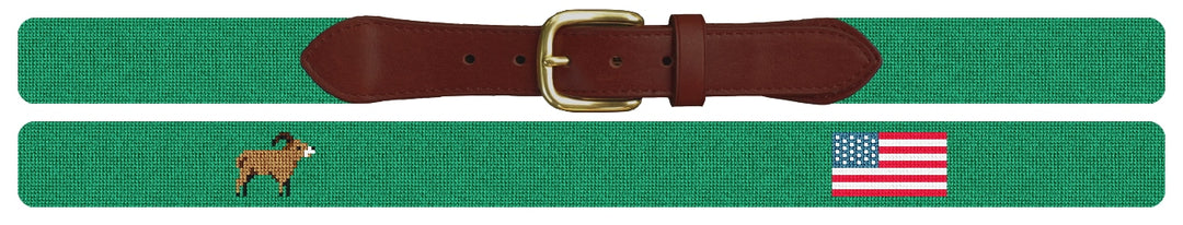 Custom Needlepoint Belt