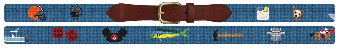 Custom Needlepoint Belt