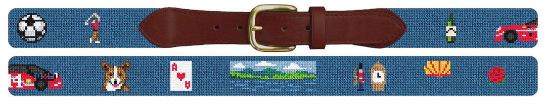 Custom Needlepoint Belt
