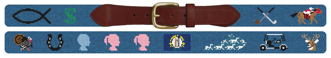 Custom Needlepoint Belt