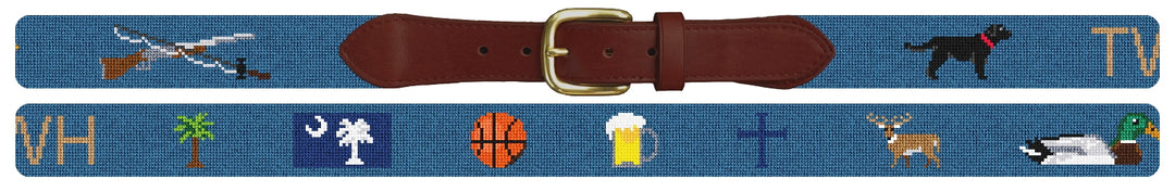Custom Needlepoint Belt