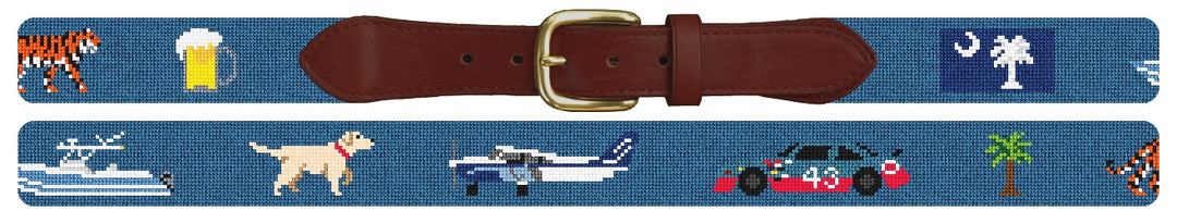 Custom Needlepoint Belt