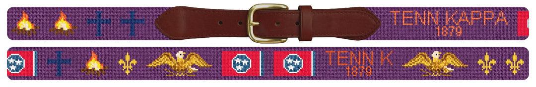 Custom Needlepoint Belt