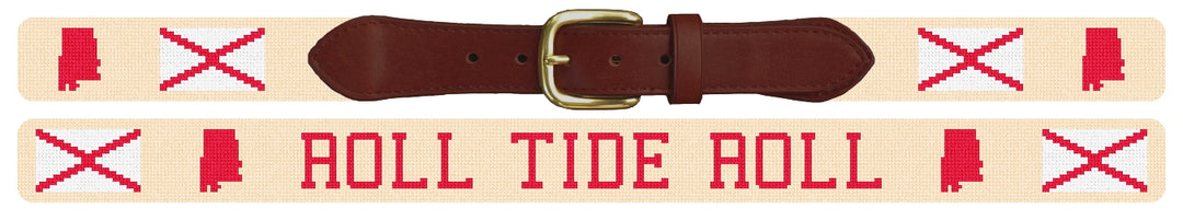 Custom Needlepoint Belt
