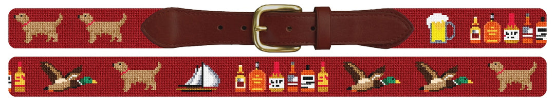 Custom Needlepoint Belt