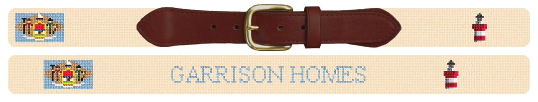 Custom Needlepoint Belt