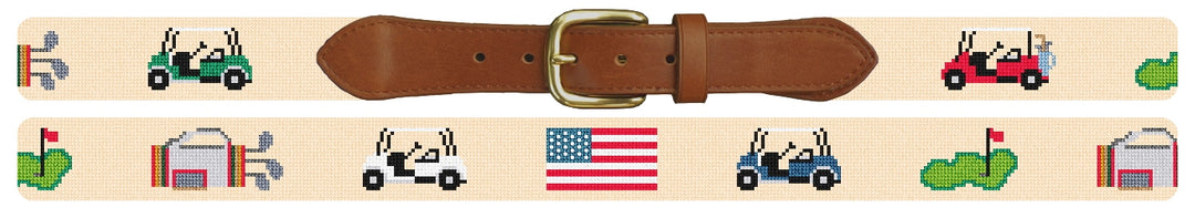 Custom Needlepoint Belt