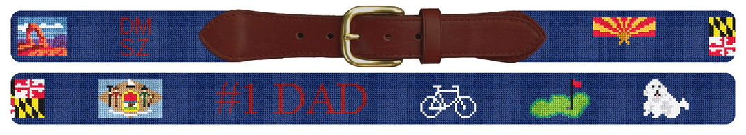 Custom Needlepoint Belt