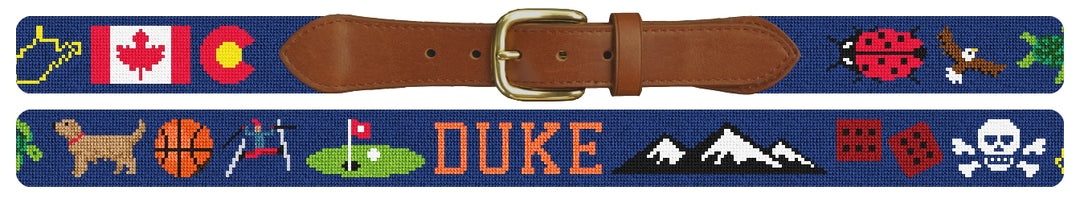 Custom Needlepoint Belt