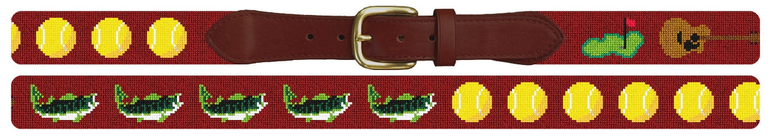Custom Needlepoint Belt