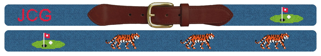 Custom Needlepoint Belt