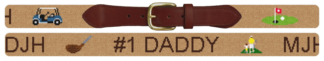 Custom Needlepoint Belt