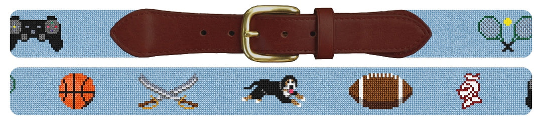 Custom Needlepoint Belt