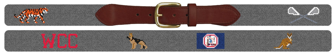Custom Needlepoint Belt
