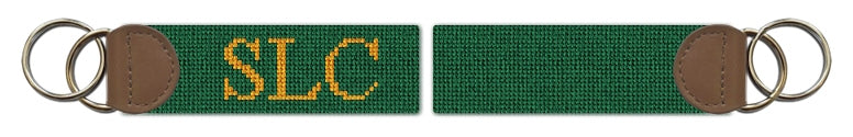Custom Needlepoint Key Fob