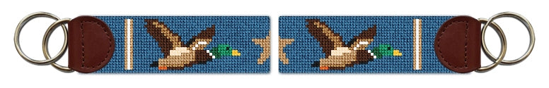 Custom Needlepoint Key Fob