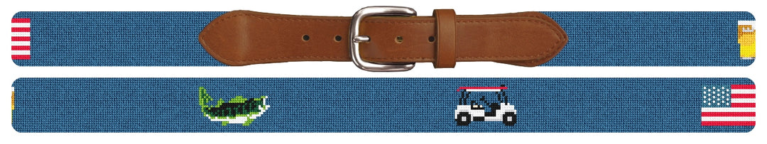 Custom Needlepoint Belt