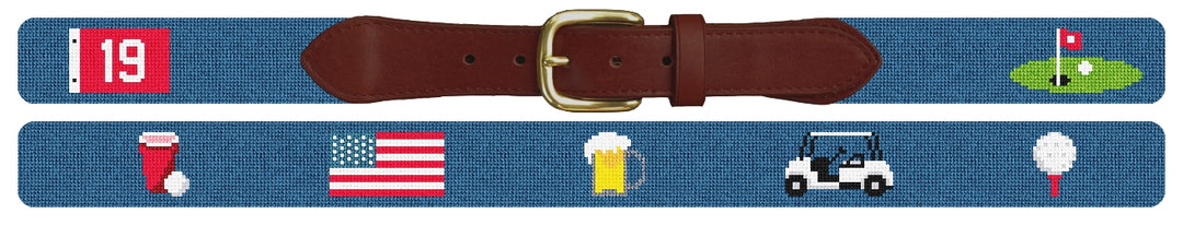 Custom Needlepoint Belt