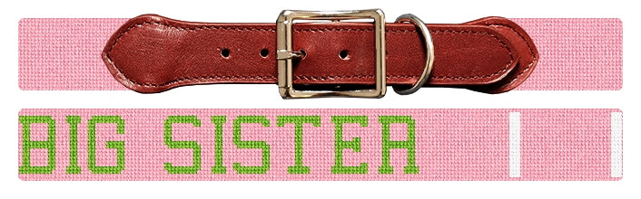 Custom Needlepoint Dog Collar