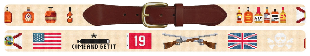 Custom Needlepoint Belt