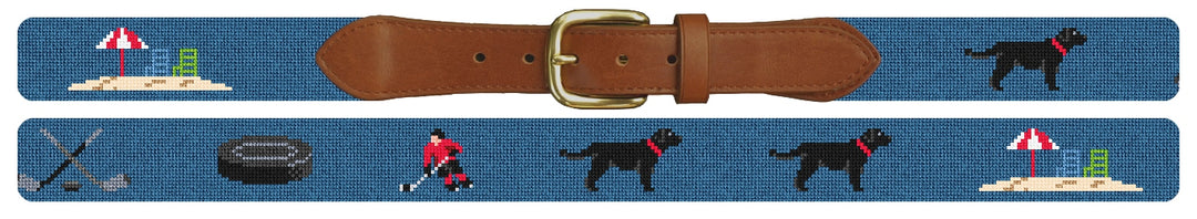 Custom Needlepoint Belt
