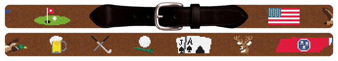 Custom Needlepoint Belt