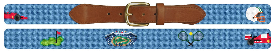 Custom Needlepoint Belt
