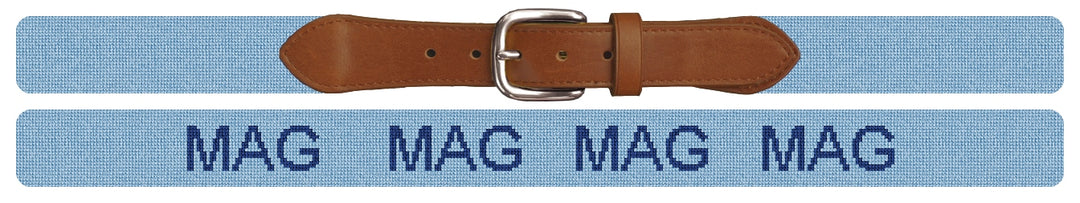 Custom Needlepoint Belt