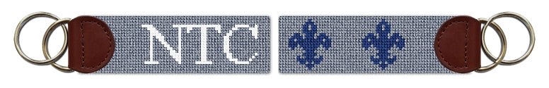 Custom Needlepoint Key Fob