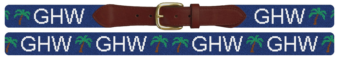 Custom Needlepoint Belt