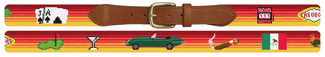 Custom Needlepoint Belt