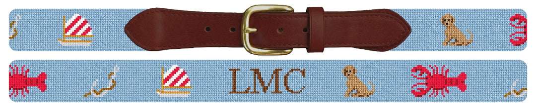 Custom Needlepoint Belt