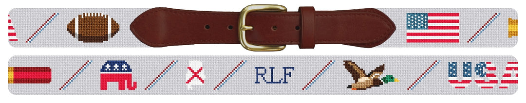 Custom Needlepoint Belt