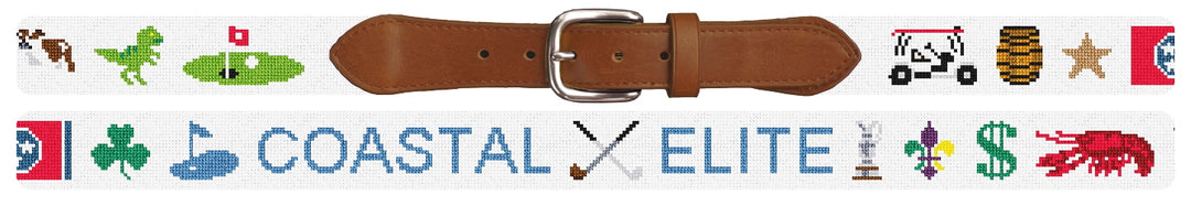 Custom Needlepoint Belt