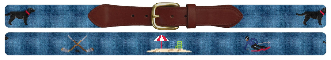 Custom Needlepoint Belt