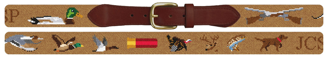 Custom Needlepoint Belt