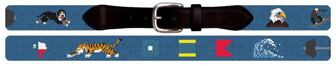 Custom Needlepoint Belt