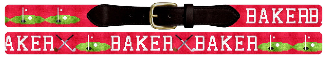 Custom Needlepoint Belt