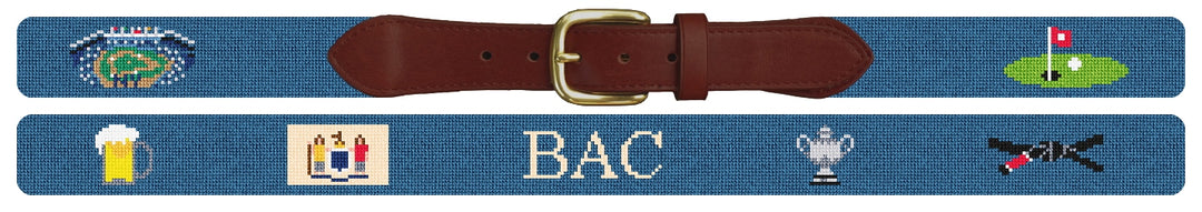Custom Needlepoint Belt
