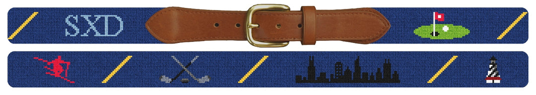 Custom Needlepoint Belt