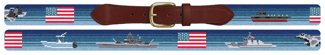 Custom Needlepoint Belt