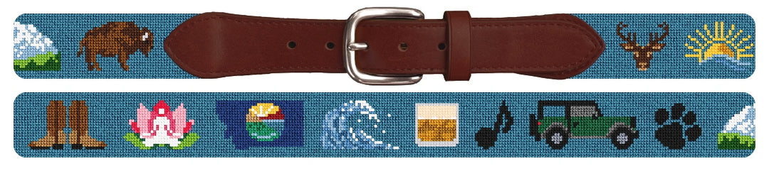 Custom Needlepoint Belt