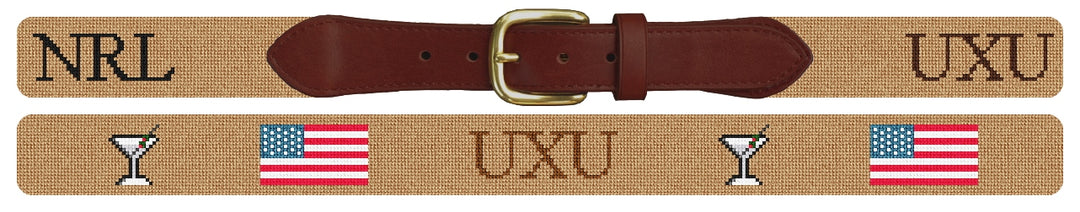Custom Needlepoint Belt