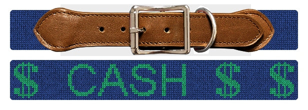 Custom Needlepoint Dog Collar
