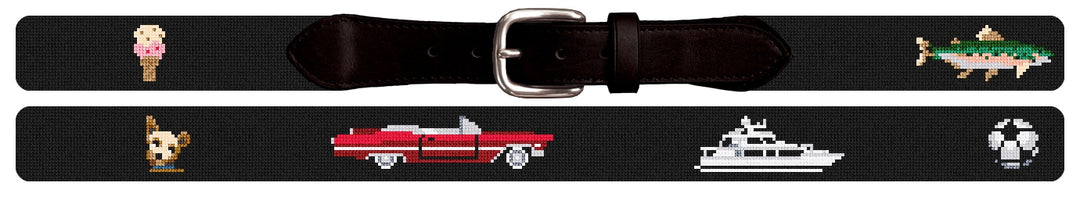 Custom Needlepoint Belt