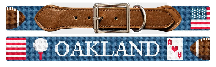 Custom Needlepoint Dog Collar