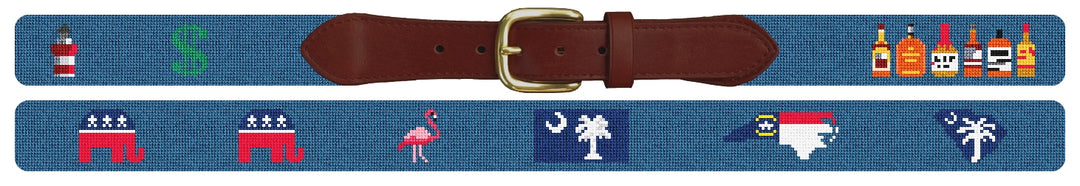 Custom Needlepoint Belt