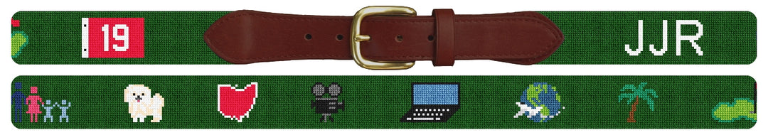 Custom Needlepoint Belt